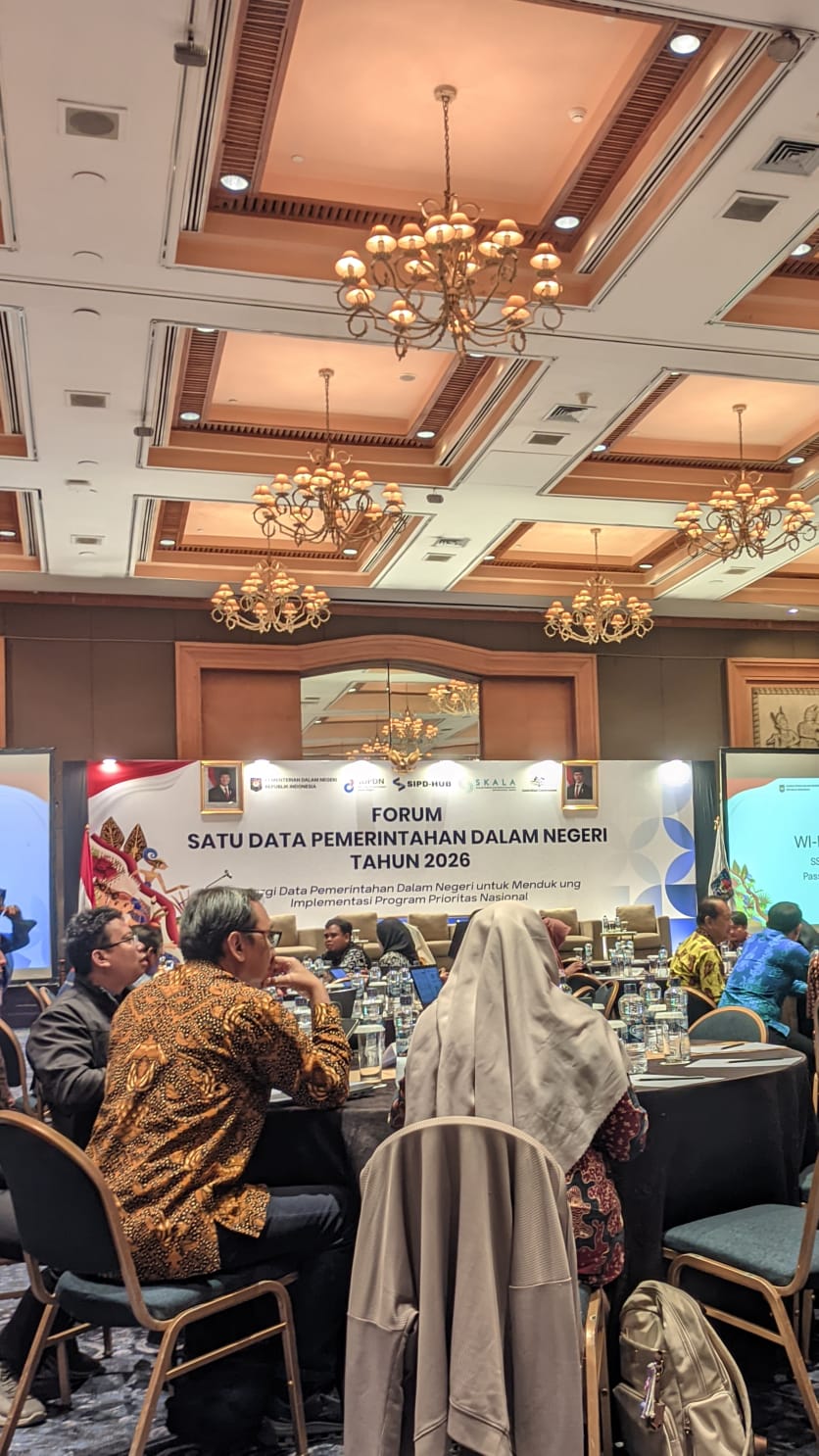 Forum Satu Data Pemerintahan Dalam Negeri Tahun 2026 - Pusdatin Kemendagri